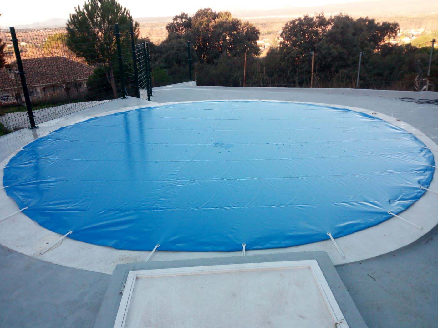 cobertores piscinas redondos