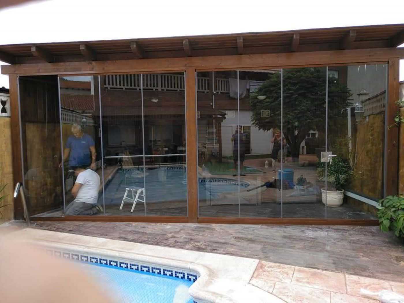 Cortinas de Cristal de Abatibles
