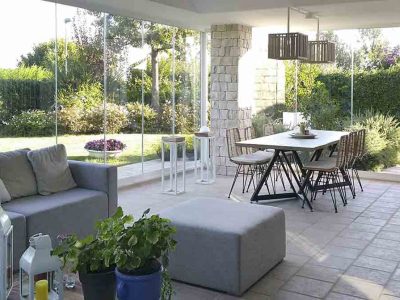 Cortinas de Cristal Plegables