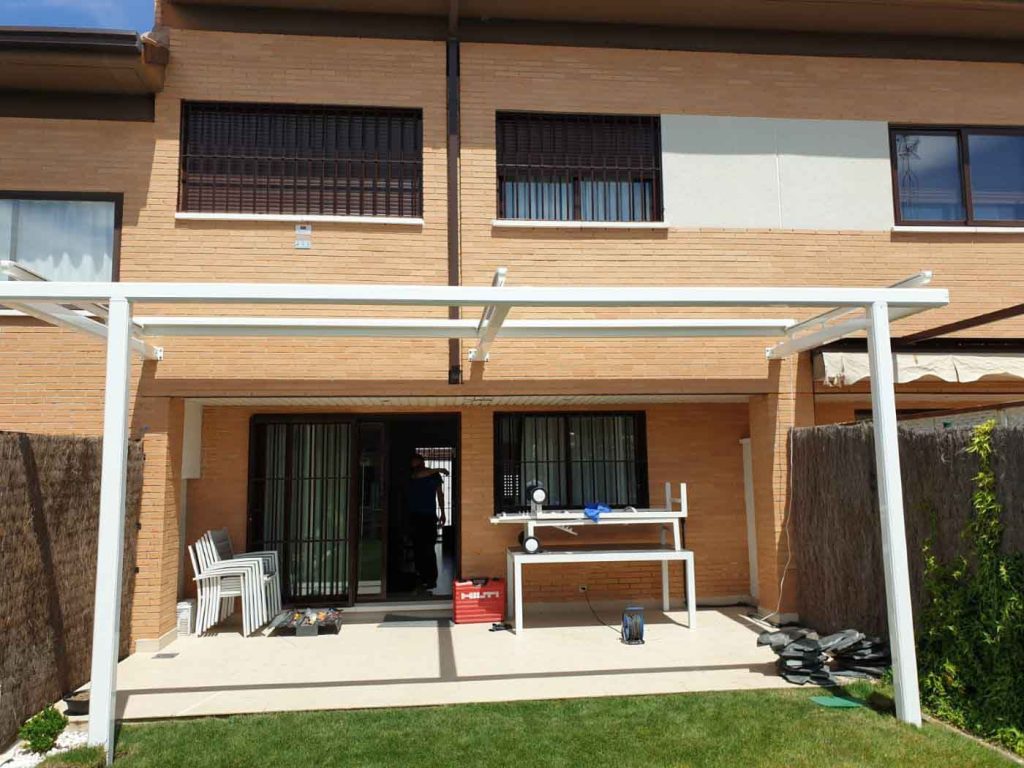toldo veranda estructura