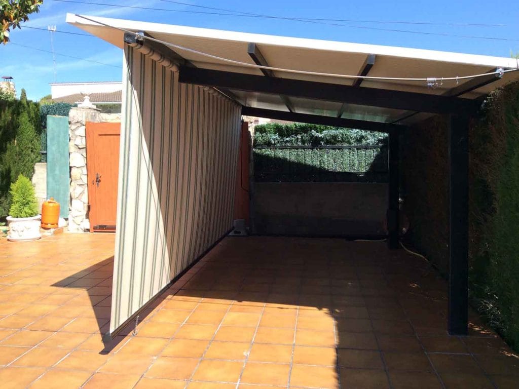 toldos telón verticales